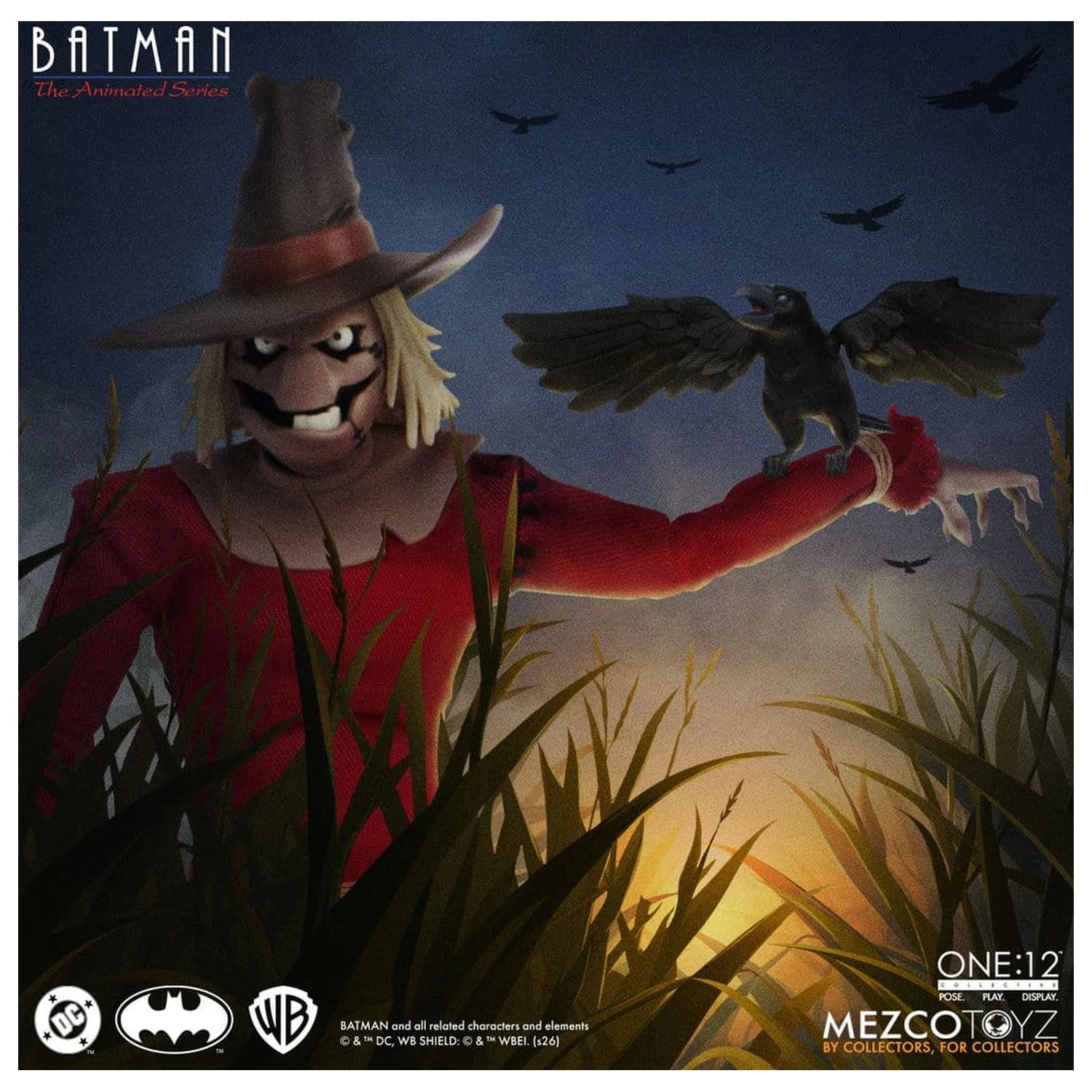 Batman: The Animated Series One:12 Collective Action Figure Scarecrow 17 cm product photo