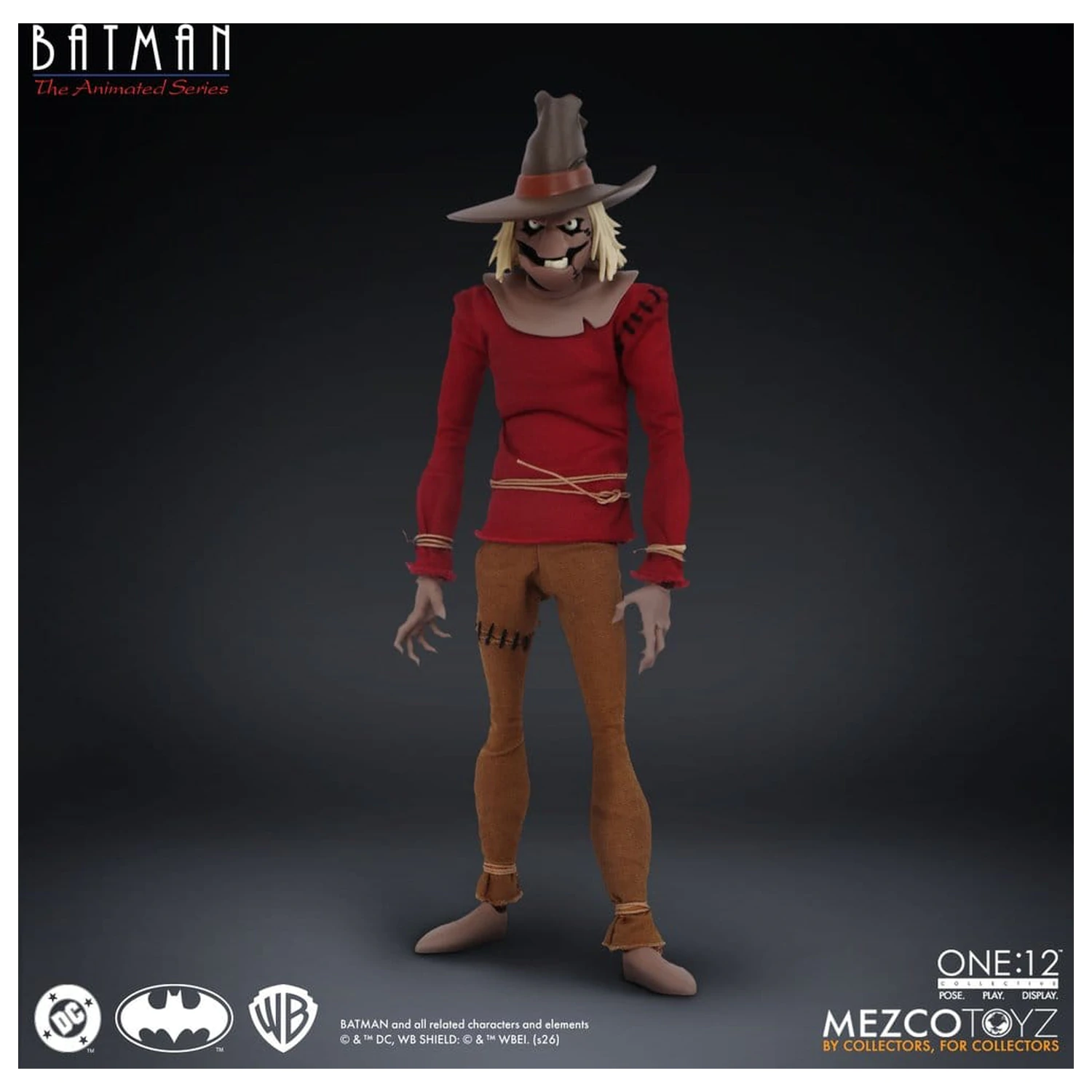 Batman: The Animated Series One:12 Collective Action Figure Scarecrow 17 cm product photo