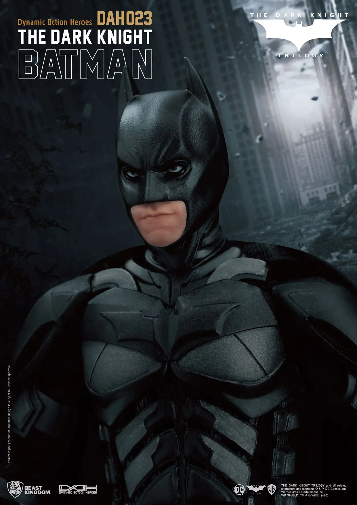 Batman The Dark Knight Dynamic 8ction Heroes Action Figure 1/9 Batman 21 cm product photo