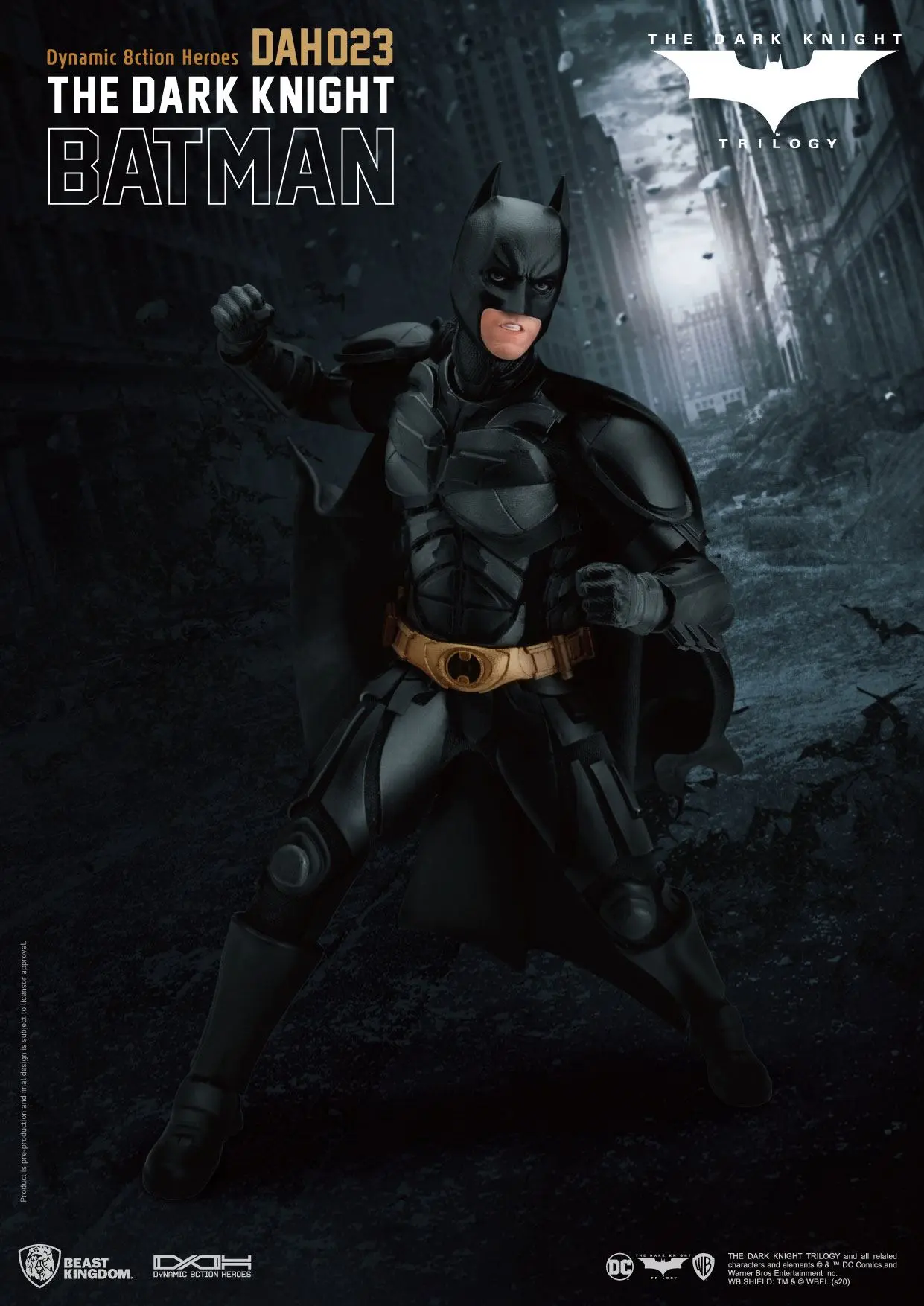 Batman The Dark Knight Dynamic 8ction Heroes Action Figure 1/9 Batman 21 cm product photo