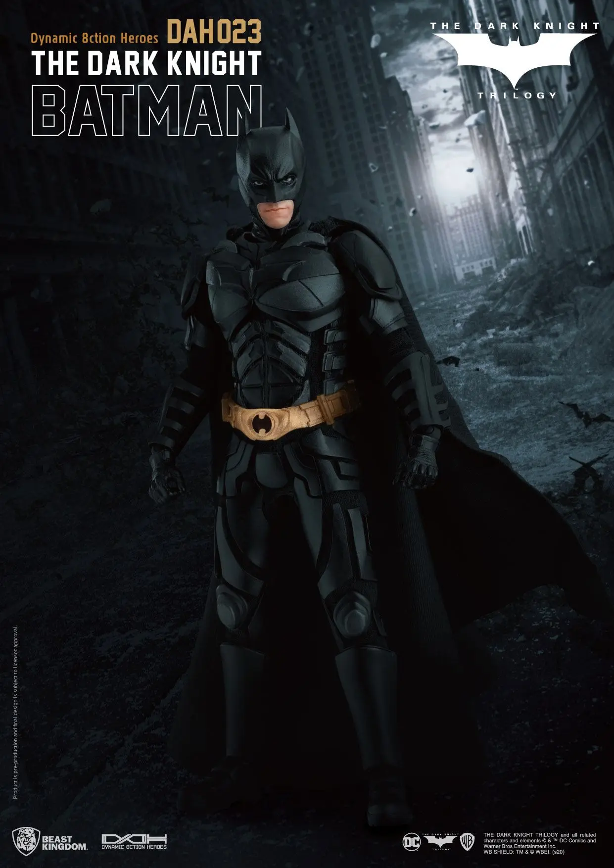 Batman The Dark Knight Dynamic 8ction Heroes Action Figure 1/9 Batman 21 cm product photo