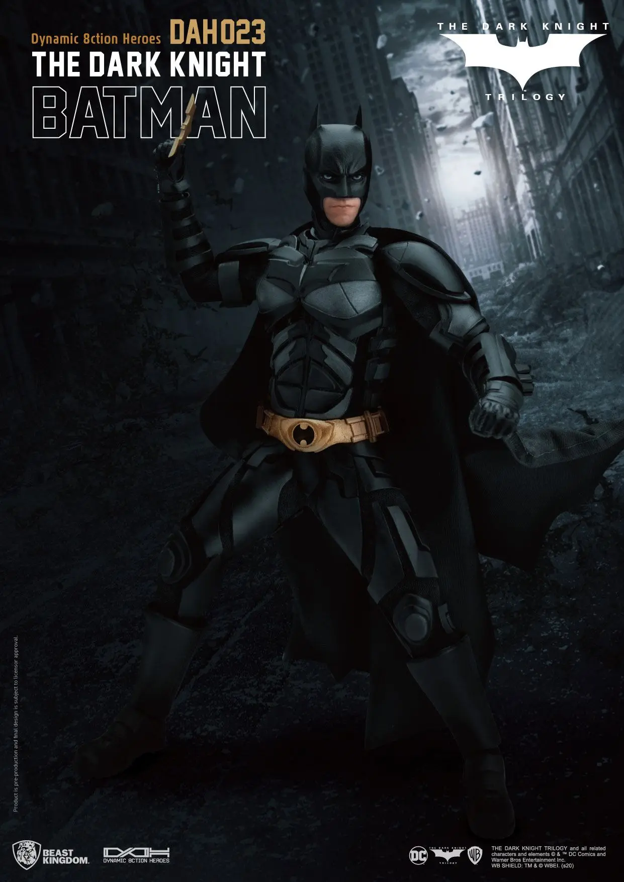 Batman The Dark Knight Dynamic 8ction Heroes Action Figure 1/9 Batman 21 cm product photo
