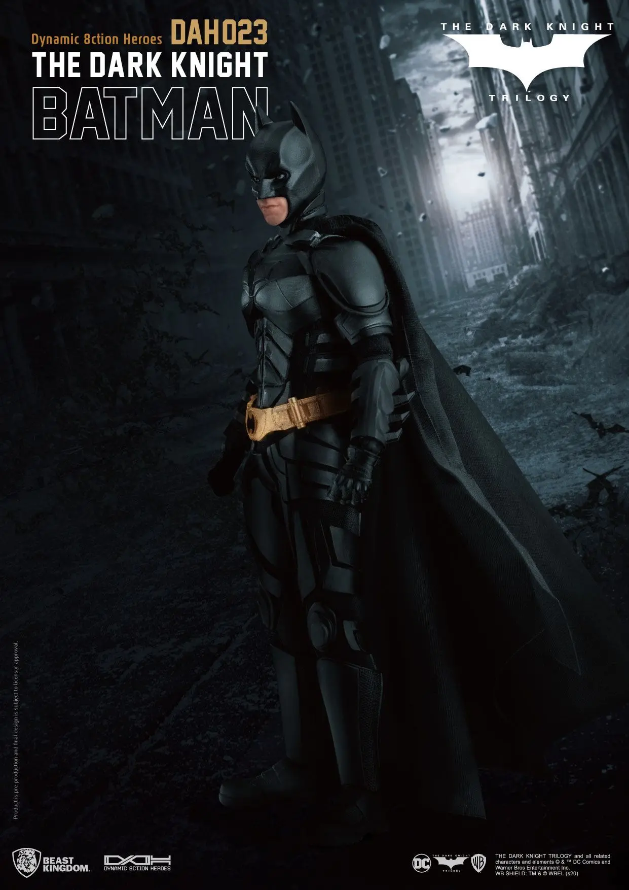 Batman The Dark Knight Dynamic 8ction Heroes Action Figure 1/9 Batman 21 cm product photo