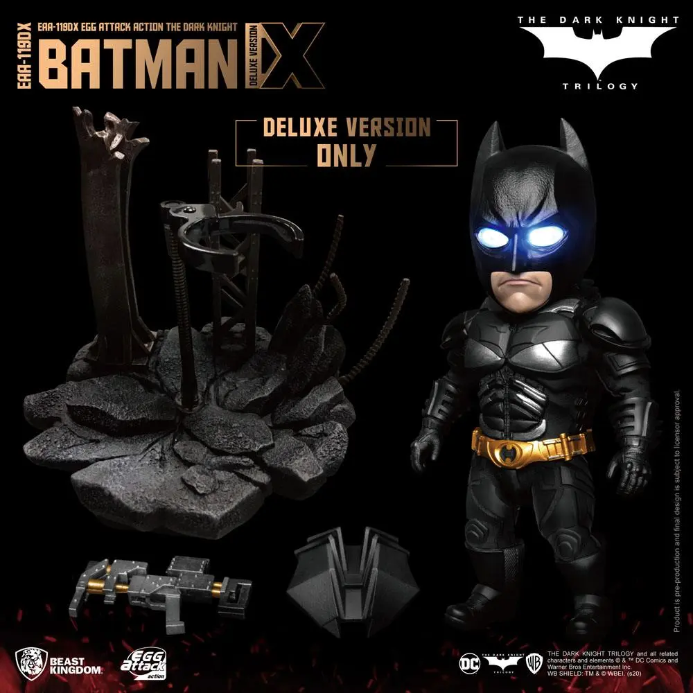 Batman The Dark Knight Egg Attack Action Action Figure Batman Deluxe Version 17 cm product photo