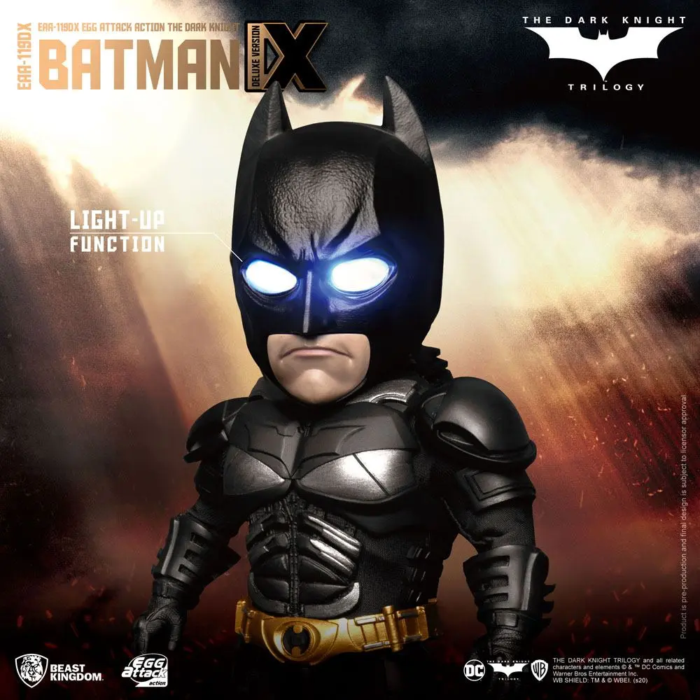 Batman The Dark Knight Egg Attack Action Action Figure Batman Deluxe Version 17 cm product photo