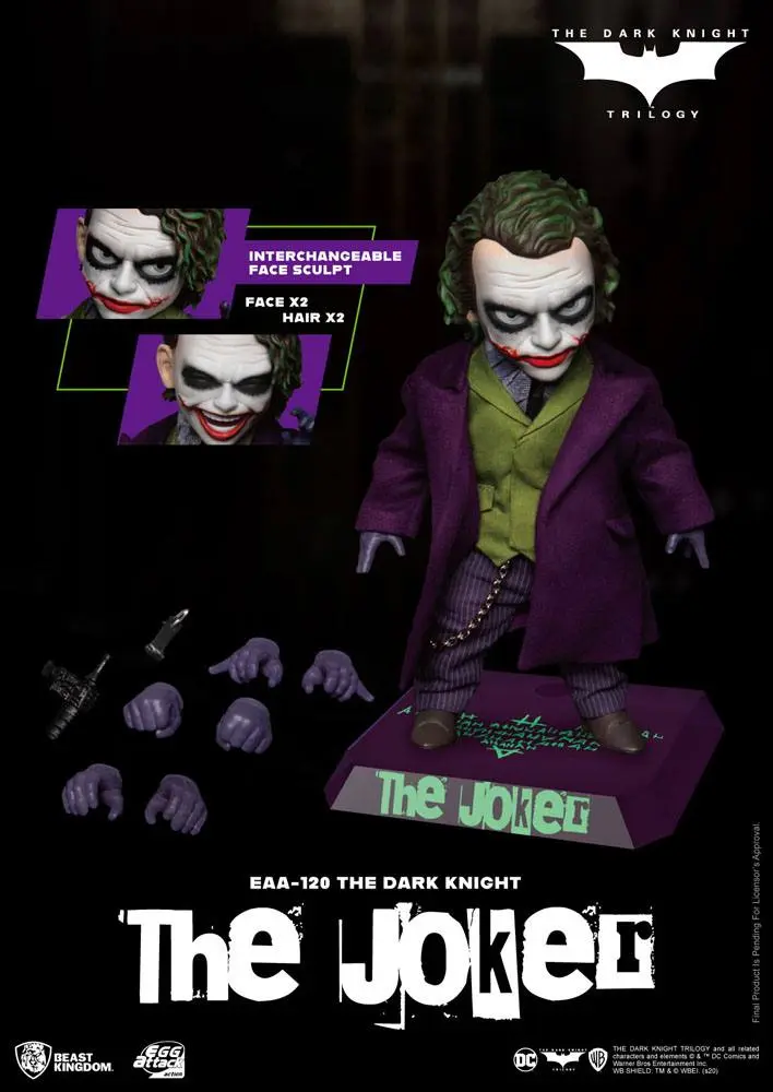 Batman The Dark Knight Egg Attack Action Action Figure The Joker 17 cm product photo
