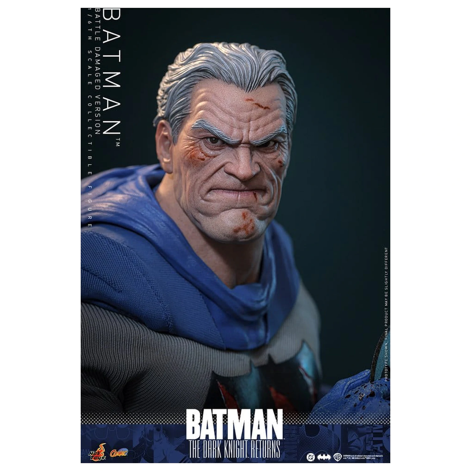 Batman: The Dark Knight Returns Comic Masterpiece Action Figure 1/6 Batman (Battle Damaged Version) 32 cm product photo