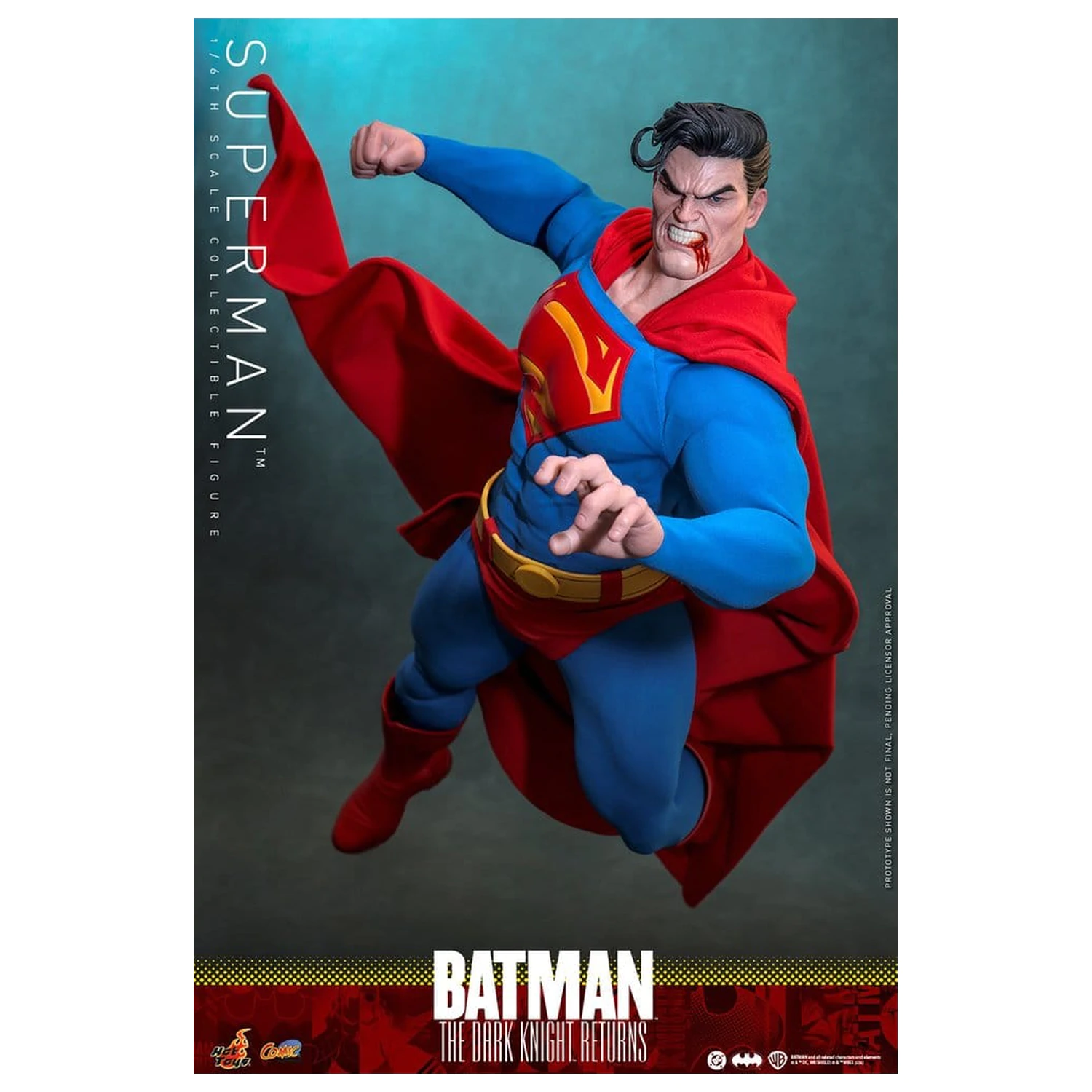 Batman: The Dark Knight Returns Comic Masterpiece Action Figure 1/6 Superman 34 cm product photo