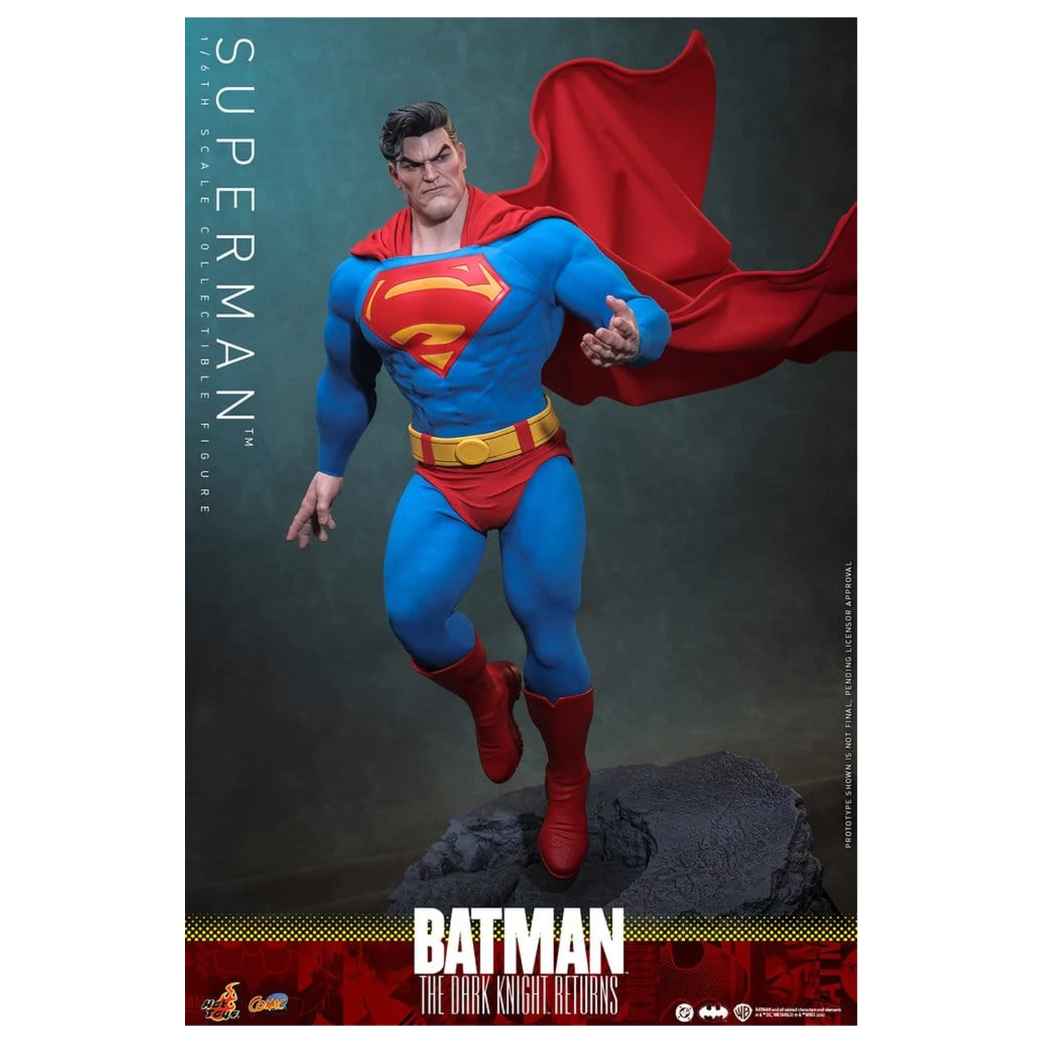 Batman: The Dark Knight Returns Comic Masterpiece Action Figure 1/6 Superman 34 cm product photo