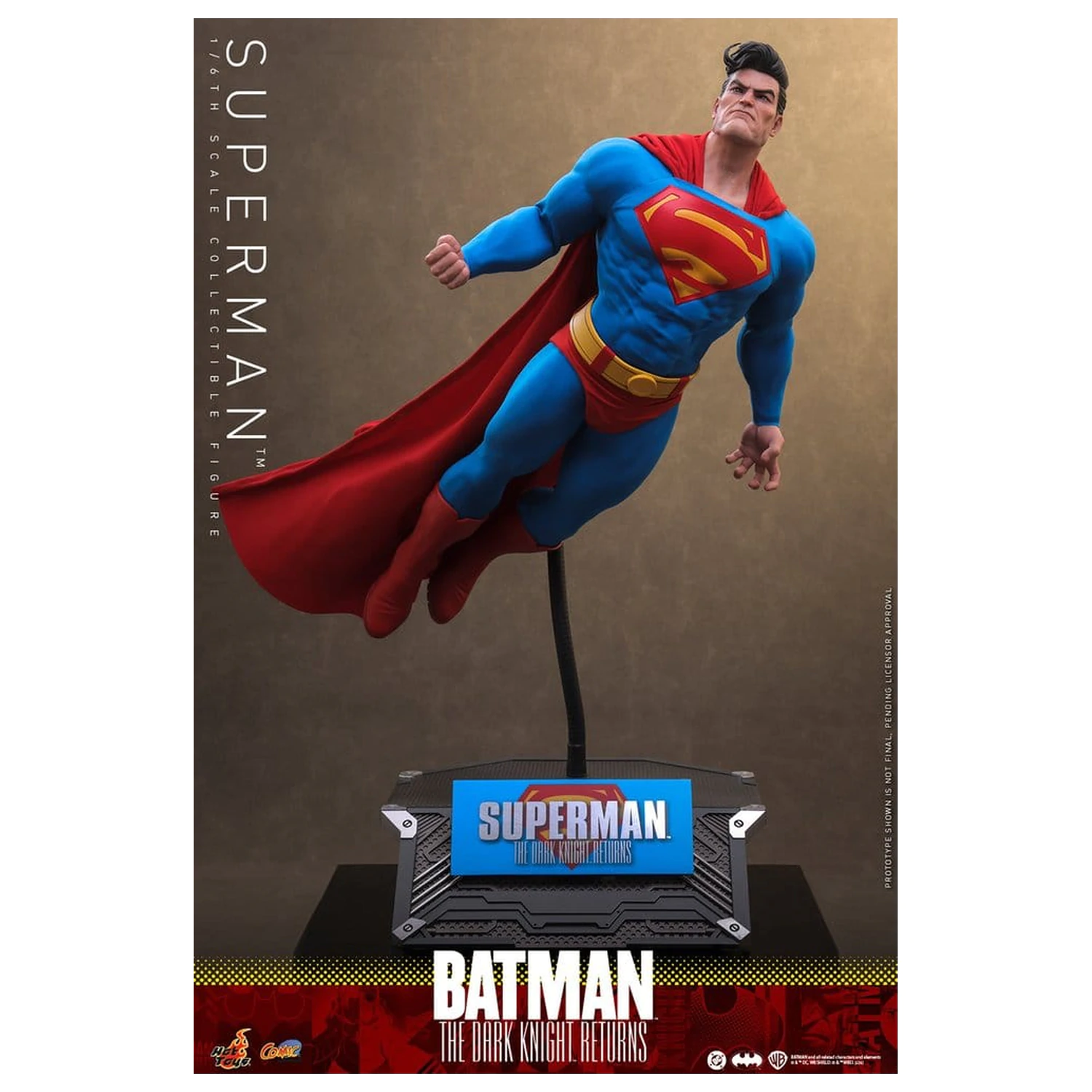 Batman: The Dark Knight Returns Comic Masterpiece Action Figure 1/6 Superman 34 cm product photo