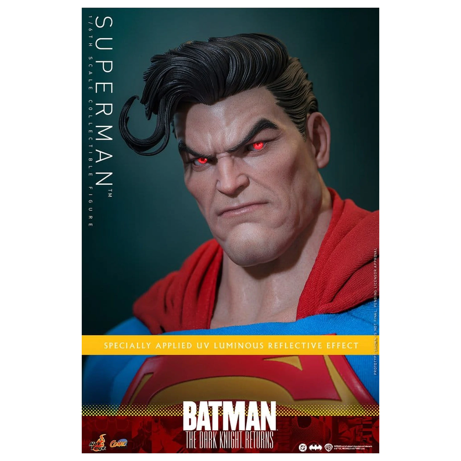 Batman: The Dark Knight Returns Comic Masterpiece Action Figure 1/6 Superman 34 cm product photo