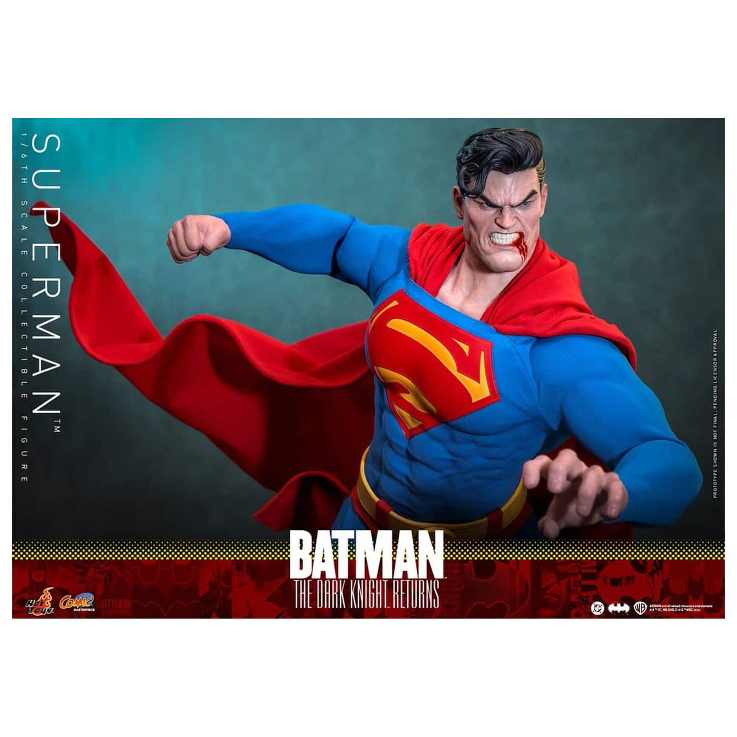 Batman: The Dark Knight Returns Comic Masterpiece Action Figure 1/6 Superman 34 cm product photo