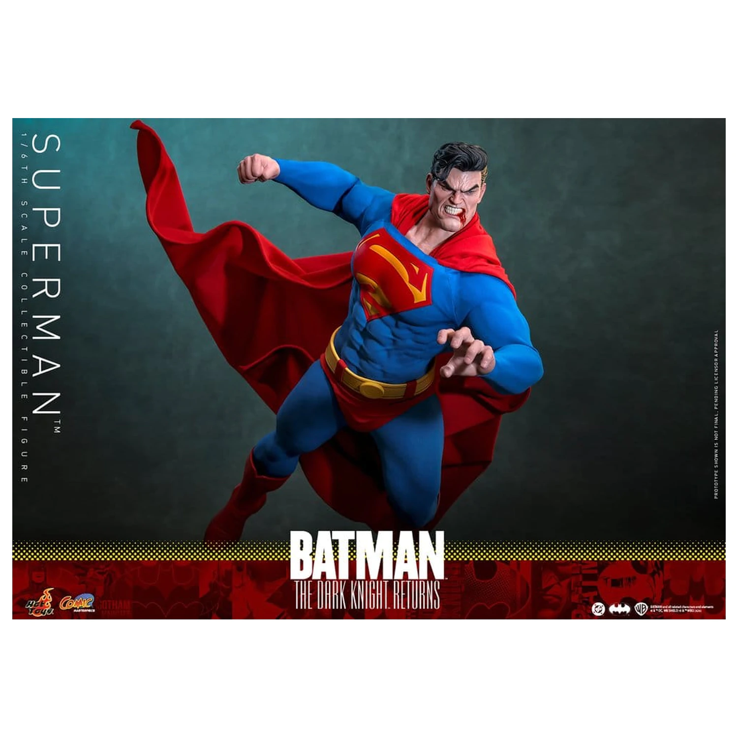 Batman: The Dark Knight Returns Comic Masterpiece Action Figure 1/6 Superman 34 cm product photo