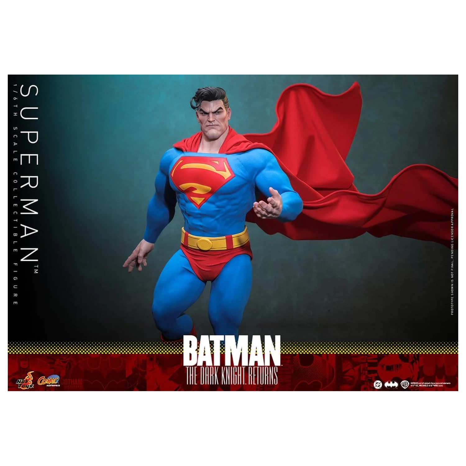 Batman: The Dark Knight Returns Comic Masterpiece Action Figure 1/6 Superman 34 cm product photo