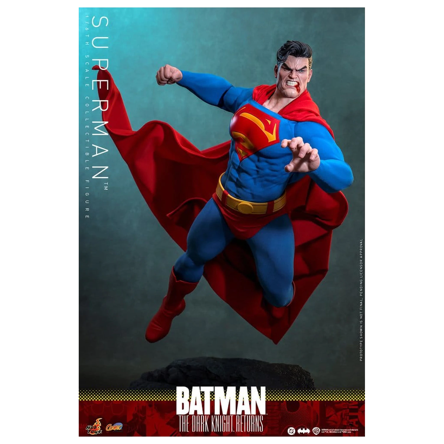 Batman: The Dark Knight Returns Comic Masterpiece Action Figure 1/6 Superman 34 cm product photo