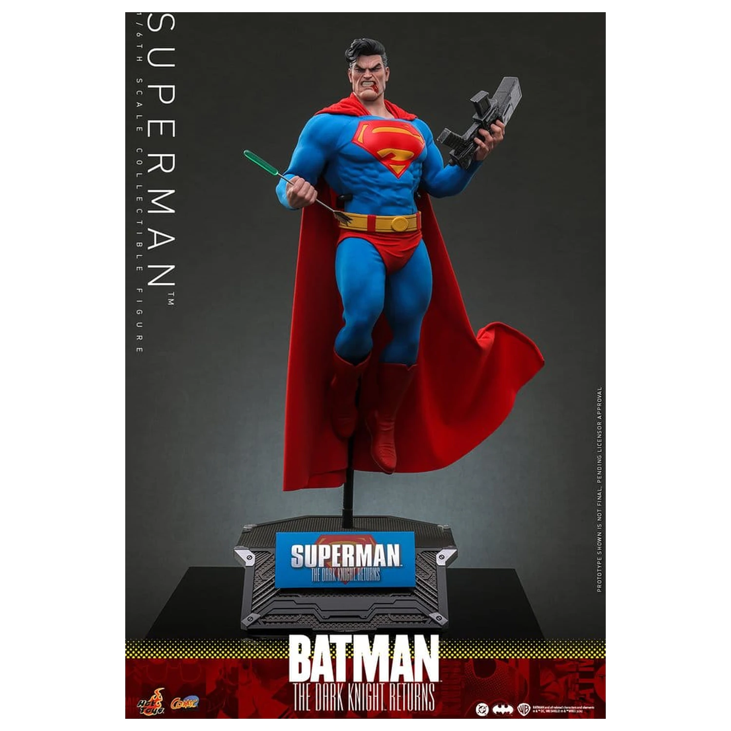 Batman: The Dark Knight Returns Comic Masterpiece Action Figure 1/6 Superman 34 cm product photo