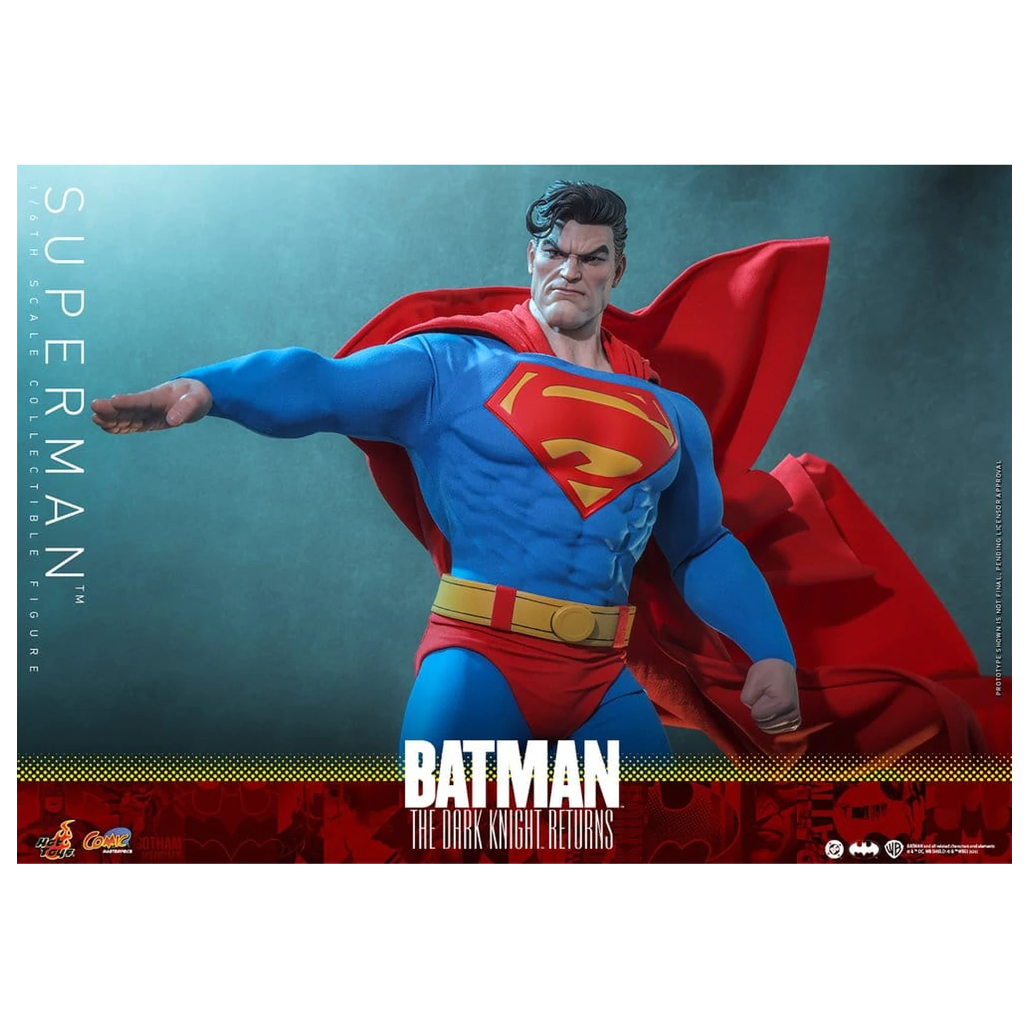 Batman: The Dark Knight Returns Comic Masterpiece Action Figure 1/6 Superman 34 cm product photo