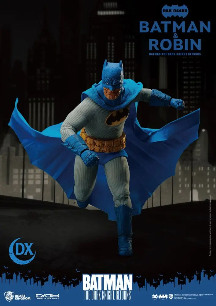 Batman The Dark Knight Returns Dynamic 8ction Heroes Action Figures 1/9 Batman &amp; Robin 16 - 21 cm product photo