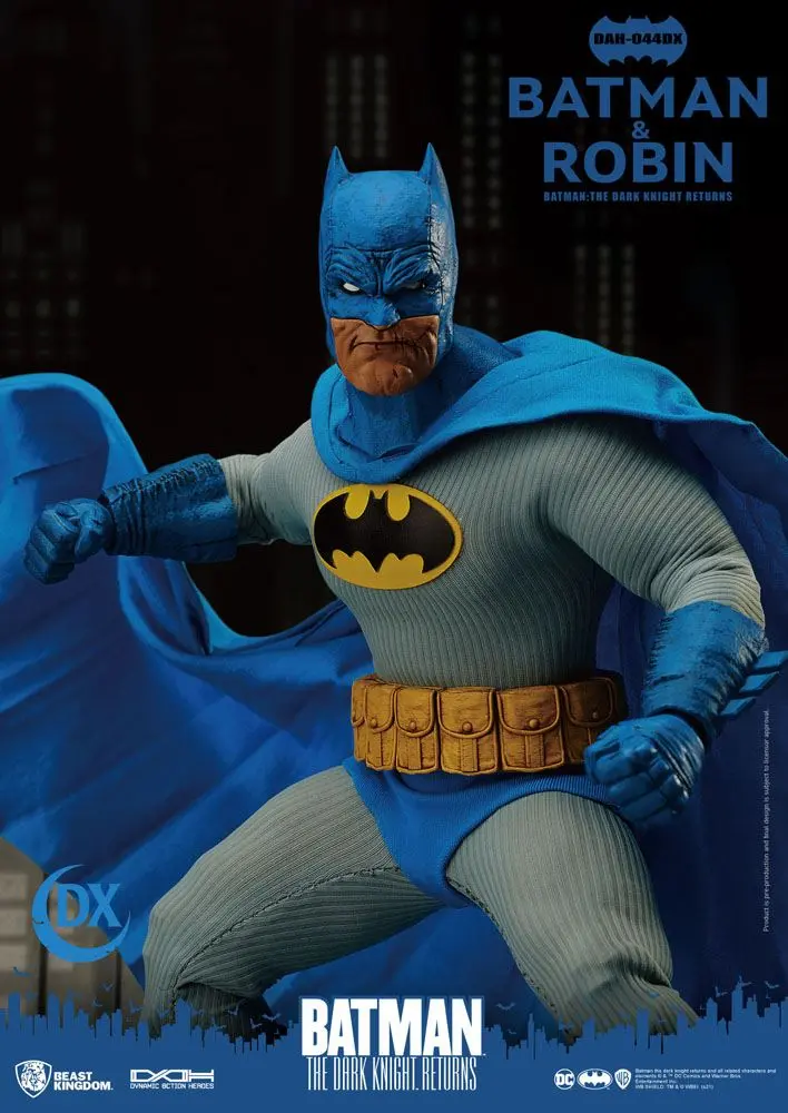 Batman The Dark Knight Returns Dynamic 8ction Heroes Action Figures 1/9 Batman &amp; Robin 16 - 21 cm product photo