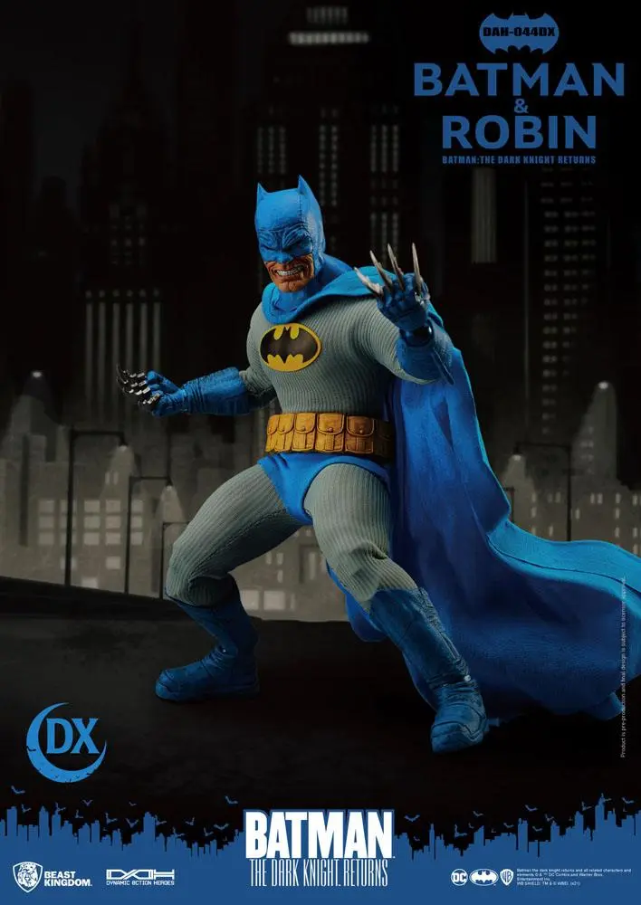 Batman The Dark Knight Returns Dynamic 8ction Heroes Action Figures 1/9 Batman &amp; Robin 16 - 21 cm product photo