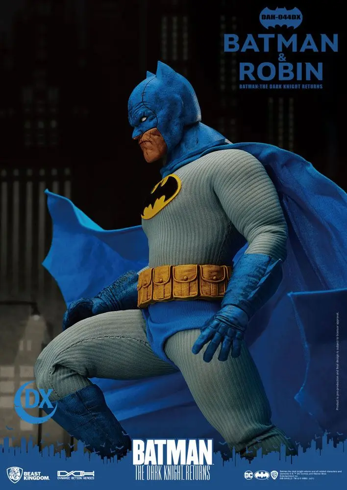 Batman The Dark Knight Returns Dynamic 8ction Heroes Action Figures 1/9 Batman &amp; Robin 16 - 21 cm product photo