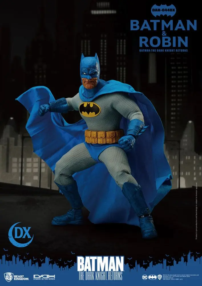 Batman The Dark Knight Returns Dynamic 8ction Heroes Action Figures 1/9 Batman &amp; Robin 16 - 21 cm product photo
