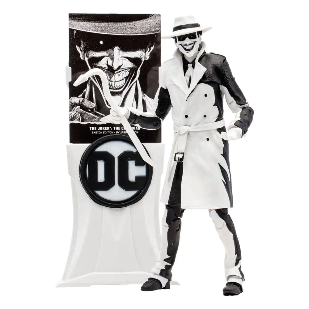 Batman: Three Jokers DC Multiverse Action Figure The Joker: The Comedian Sketch Edition (Gold Label) 18 cm product photo