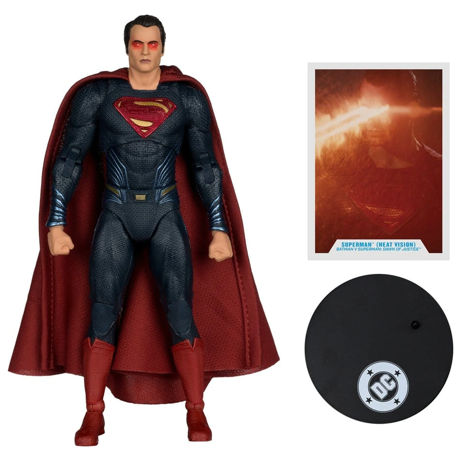 Batman v Superman: Dawn of Justice (2016) DC Theatrical Edition Action Figure Superman (Heat Vision) 19 cm product photo