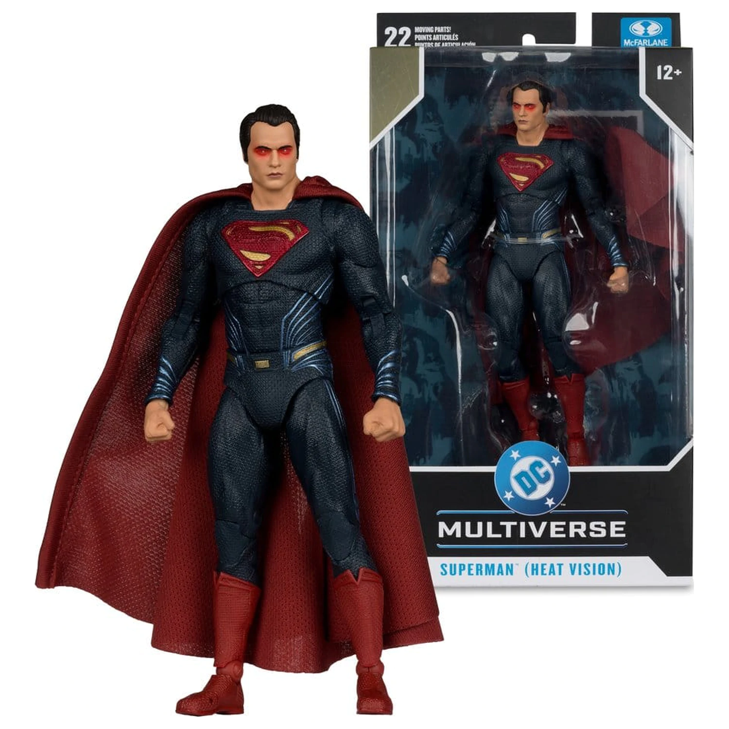 Batman v Superman: Dawn of Justice (2016) DC Theatrical Edition Action Figure Superman (Heat Vision) 19 cm product photo