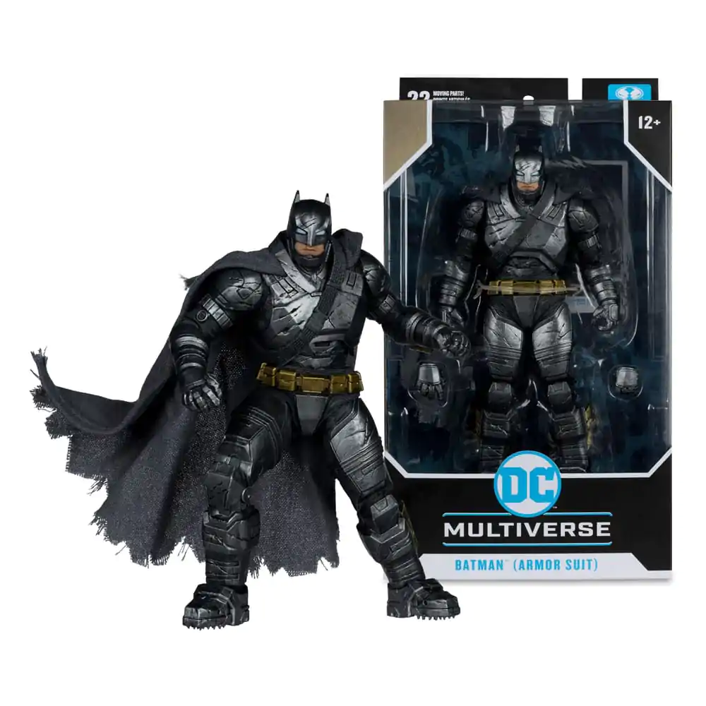 Batman v Superman: Dawn of Justice DC Multiverse Action Figure Batman (Armor Suit) 19 cm termékfotó