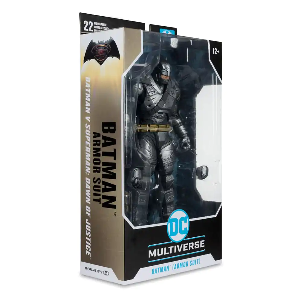 Batman v Superman: Dawn of Justice DC Multiverse Action Figure Batman (Armor Suit) 19 cm termékfotó