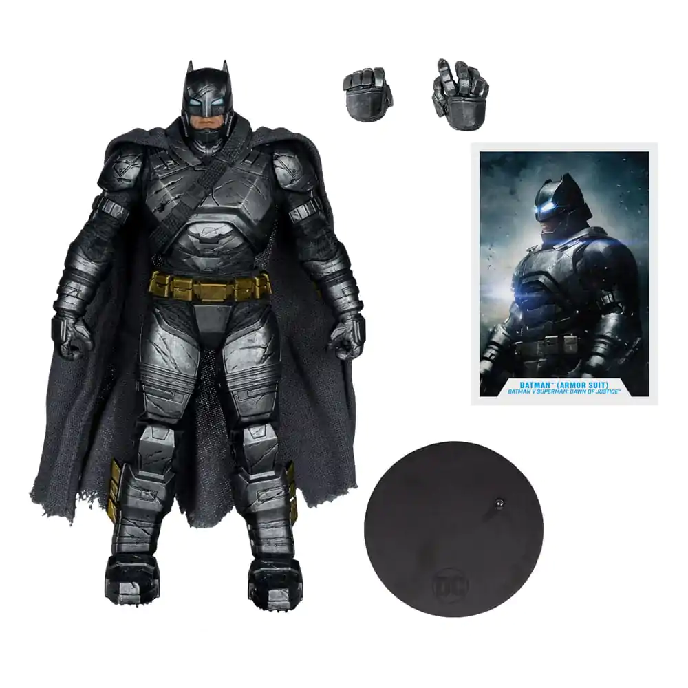 Batman v Superman: Dawn of Justice DC Multiverse Action Figure Batman (Armor Suit) 19 cm termékfotó