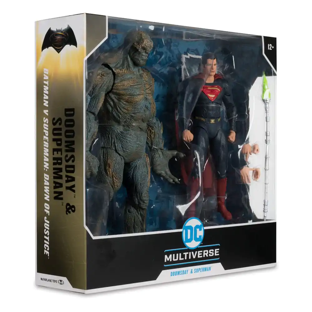 Batman v Superman: Dawn of Justice DC Multiverse Mega Action Figure 2-Pack Doomsday & Superman termékfotó