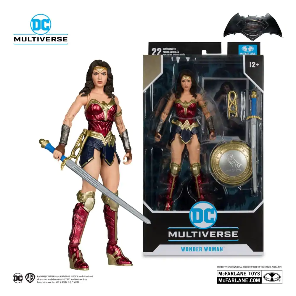 Batman v Superman: Dawn of Justice DC Multiverse Action Figure Wonder Woman 18 cm termékfotó