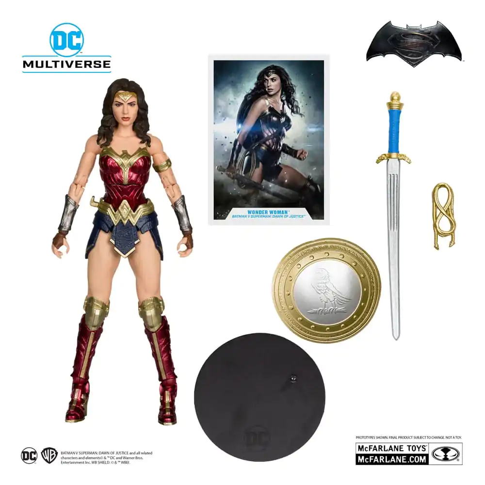 Batman v Superman: Dawn of Justice DC Multiverse Action Figure Wonder Woman 18 cm termékfotó