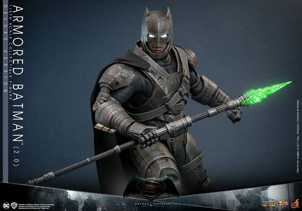 Batman v Superman: Dawn of Justice Movie Masterpiece Action Figure 1/6 Armored Batman 2.0 (Deluxe Version) 33 cm termékfotó