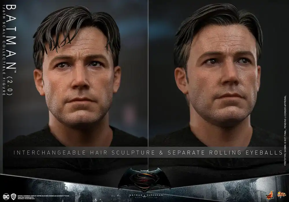 Batman v Superman: Dawn of Justice Movie Masterpiece Action Figure 1/6 Batman 2.0 32 cm product photo