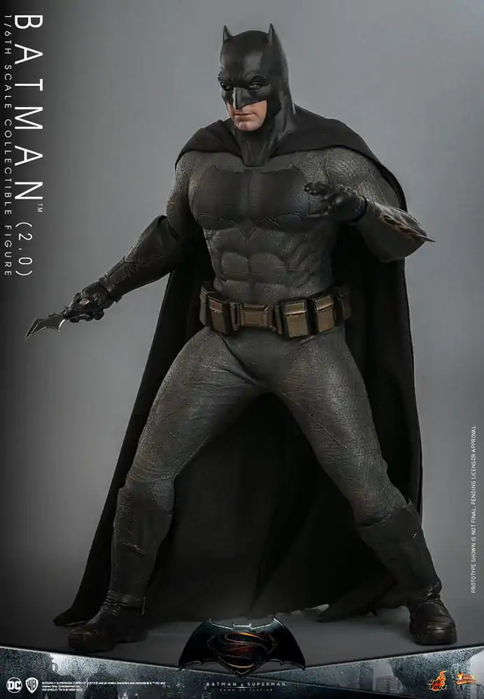 Batman v Superman: Dawn of Justice Movie Masterpiece Action Figure 1/6 Batman 2.0 32 cm product photo