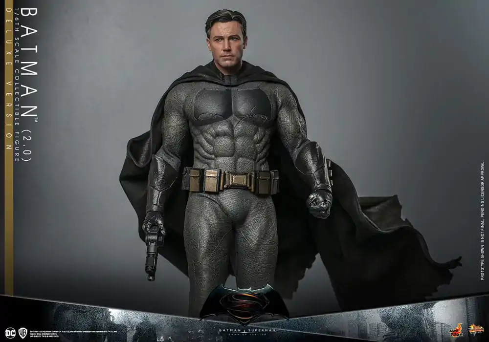 Batman v Superman: Dawn of Justice Movie Masterpiece Action Figure 1/6 Batman 2.0 (Deluxe Version) 32 cm product photo