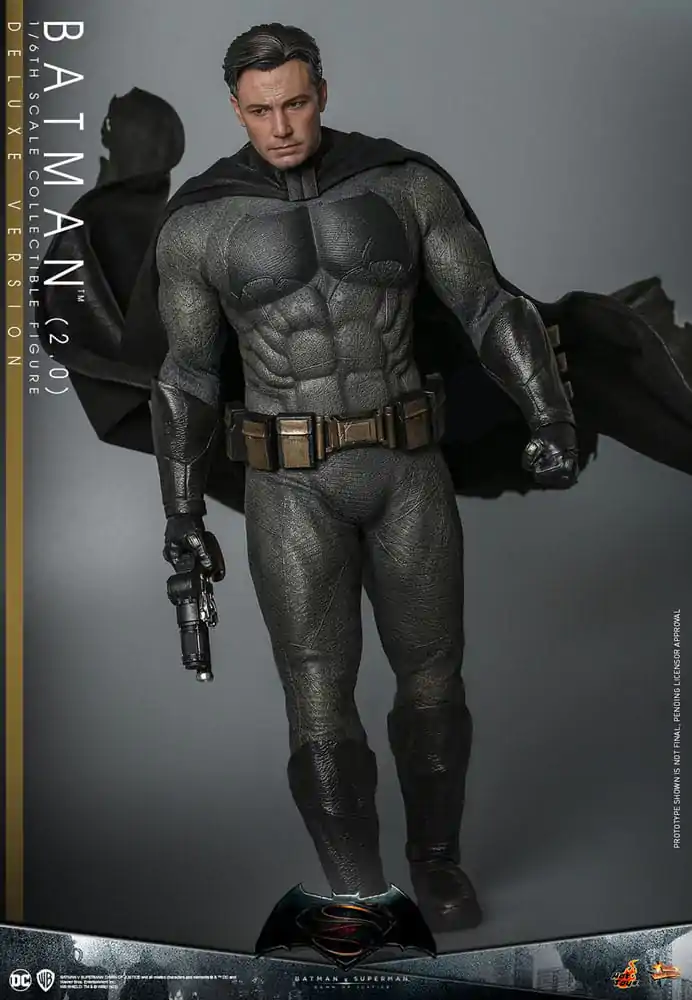 Batman v Superman: Dawn of Justice Movie Masterpiece Action Figure 1/6 Batman 2.0 (Deluxe Version) 32 cm product photo