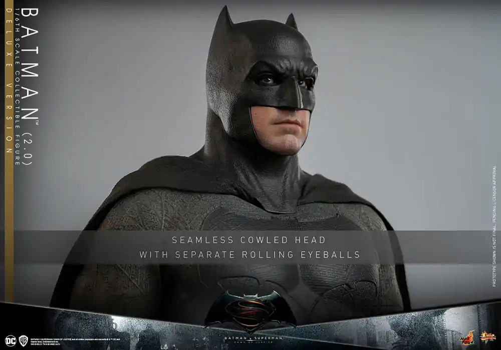 Batman v Superman: Dawn of Justice Movie Masterpiece Action Figure 1/6 Batman 2.0 (Deluxe Version) 32 cm product photo