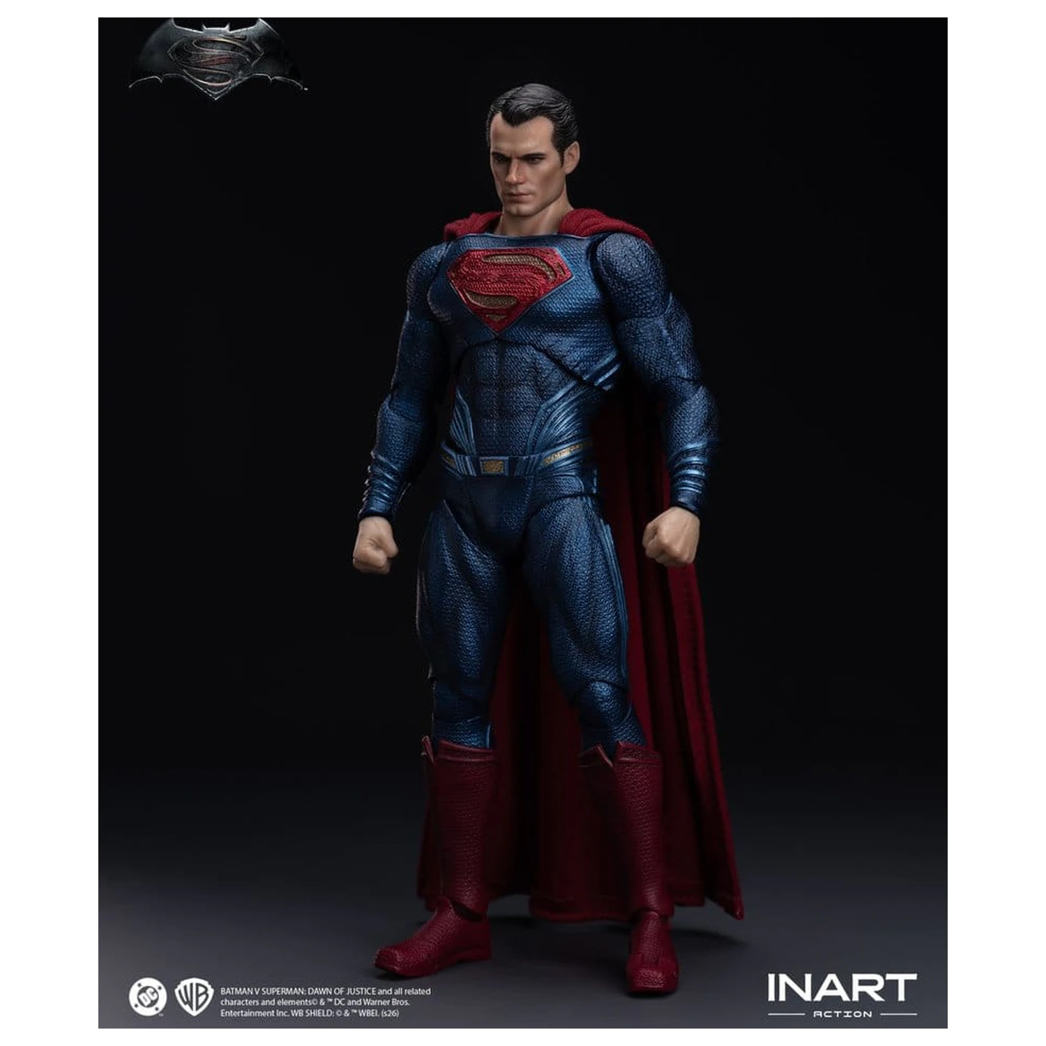 Batman vs Superman: Dawn of Justice Action Figure 1/12 Superman 17 cm product photo