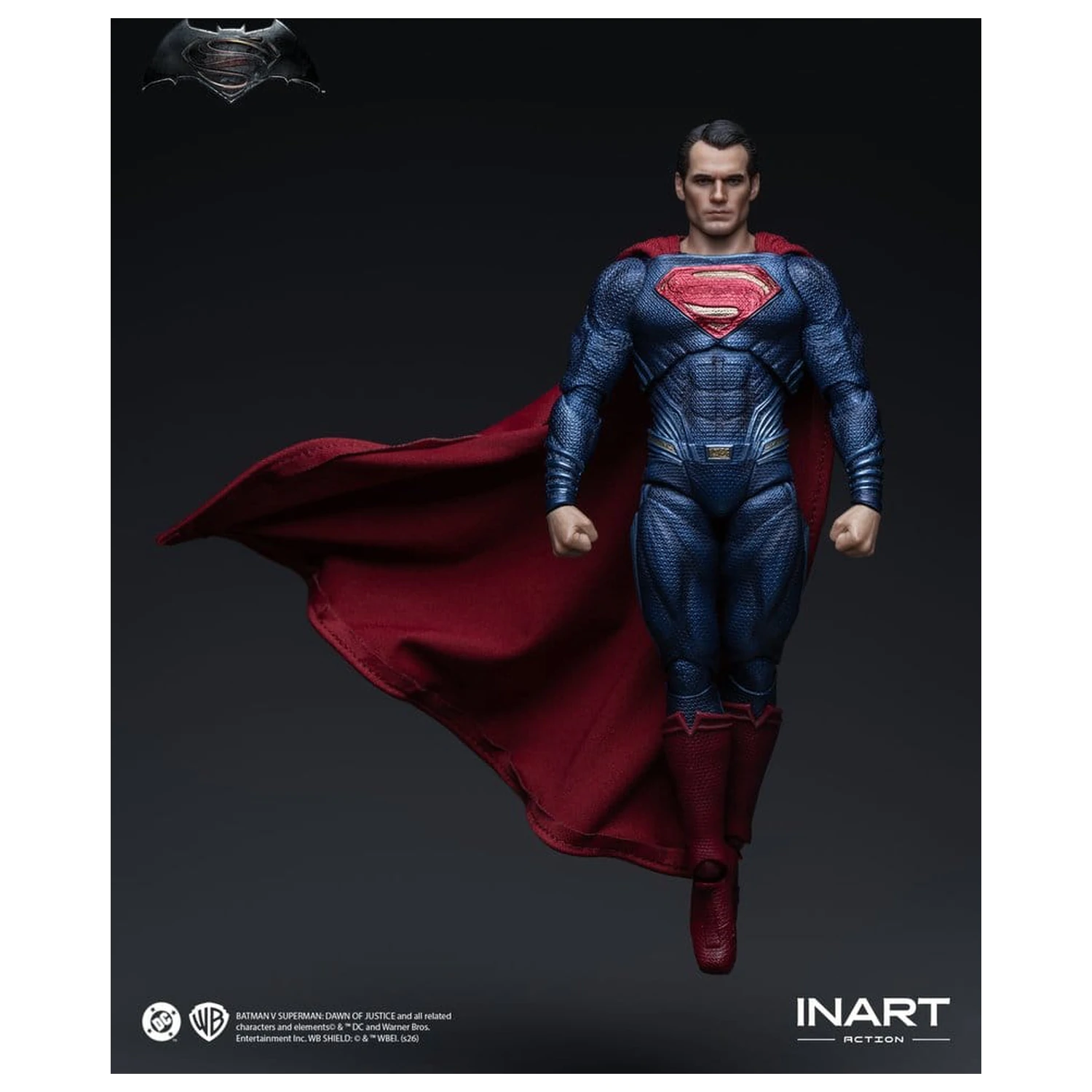 Batman vs Superman: Dawn of Justice Action Figure 1/12 Superman 17 cm product photo
