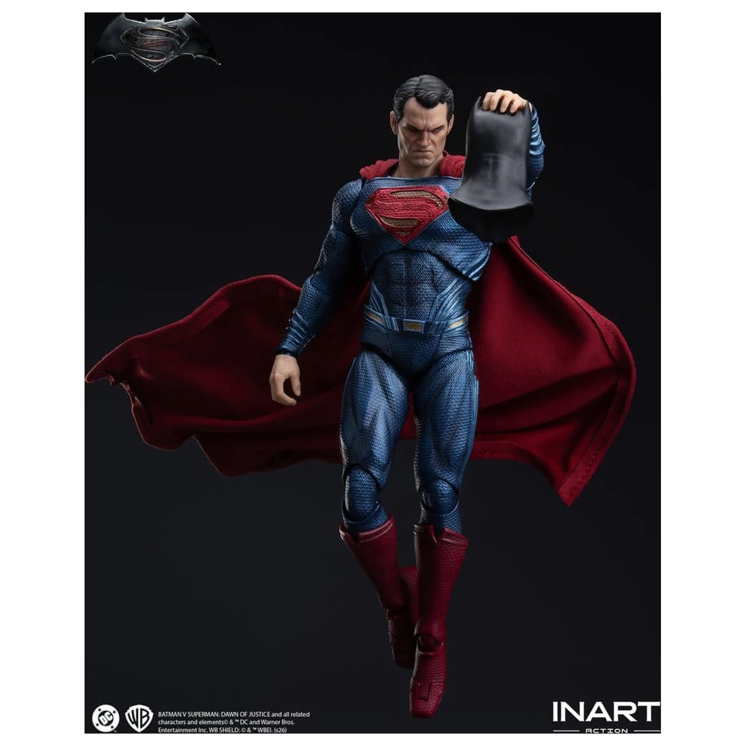 Batman vs Superman: Dawn of Justice Action Figure 1/12 Superman 17 cm product photo