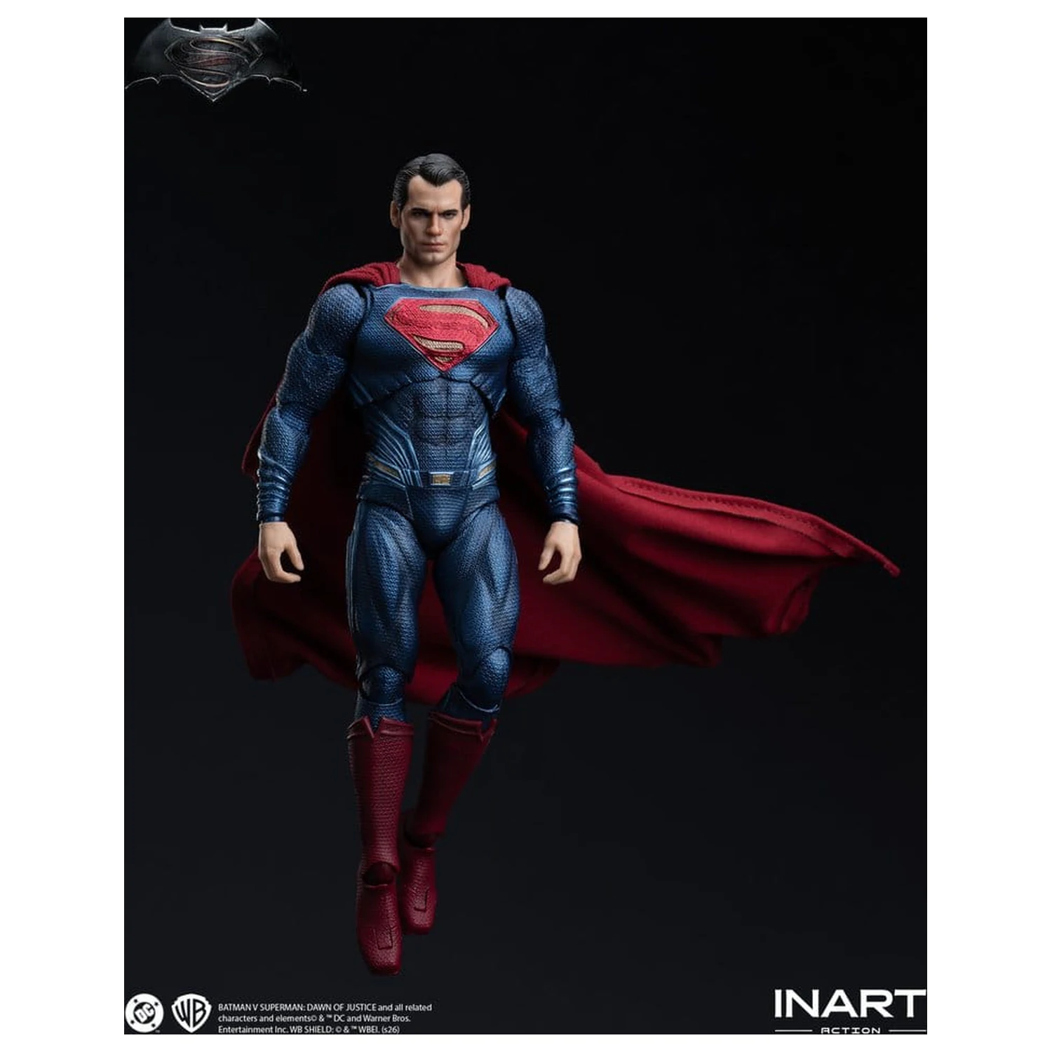 Batman vs Superman: Dawn of Justice Action Figure 1/12 Superman 17 cm product photo