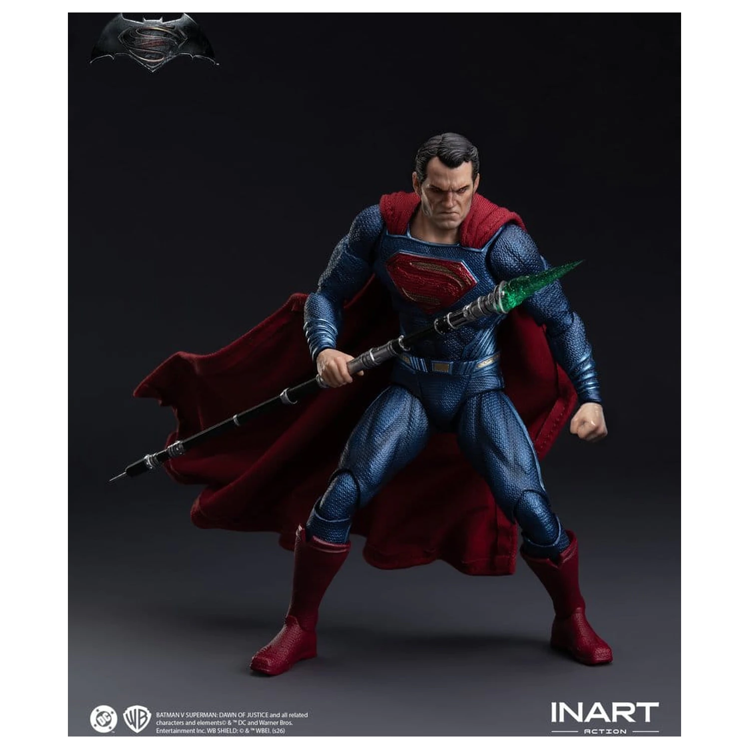 Batman vs Superman: Dawn of Justice Action Figure 1/12 Superman 17 cm product photo