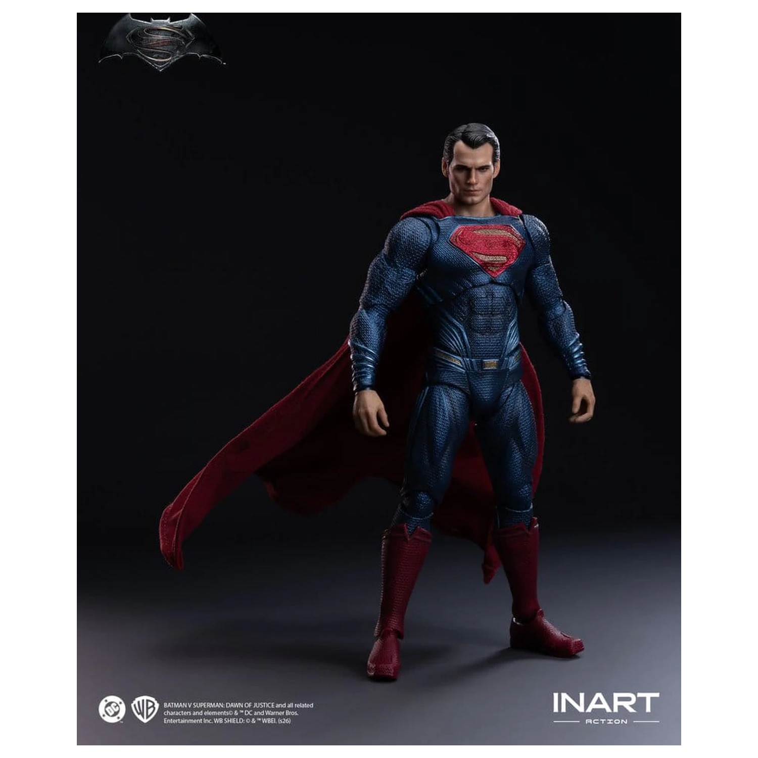 Batman vs Superman: Dawn of Justice Action Figure 1/12 Superman 17 cm product photo