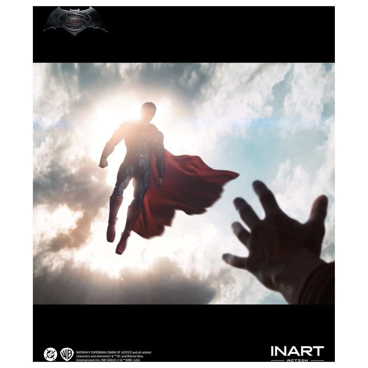 Batman vs Superman: Dawn of Justice Action Figure 1/12 Superman 17 cm product photo
