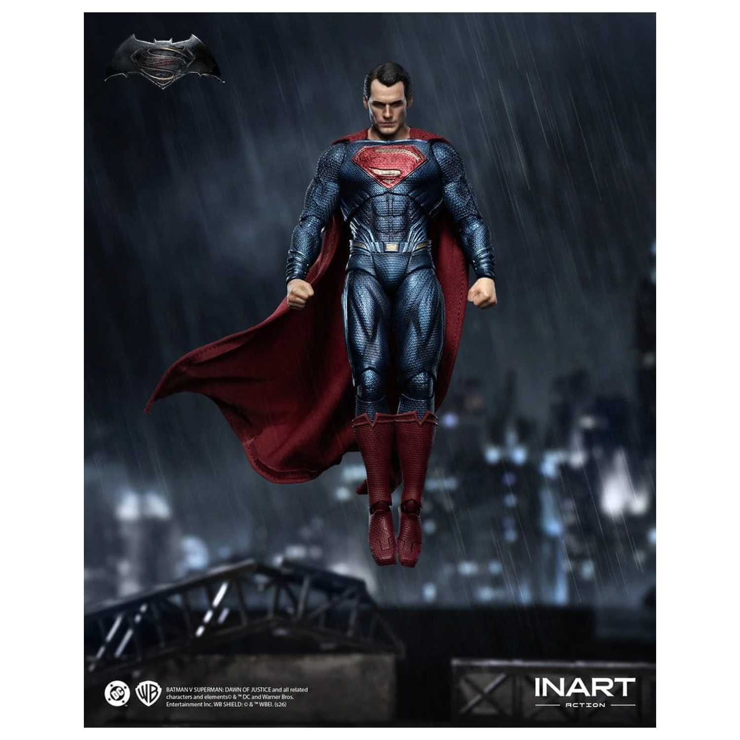 Batman vs Superman: Dawn of Justice Action Figure 1/12 Superman 17 cm product photo