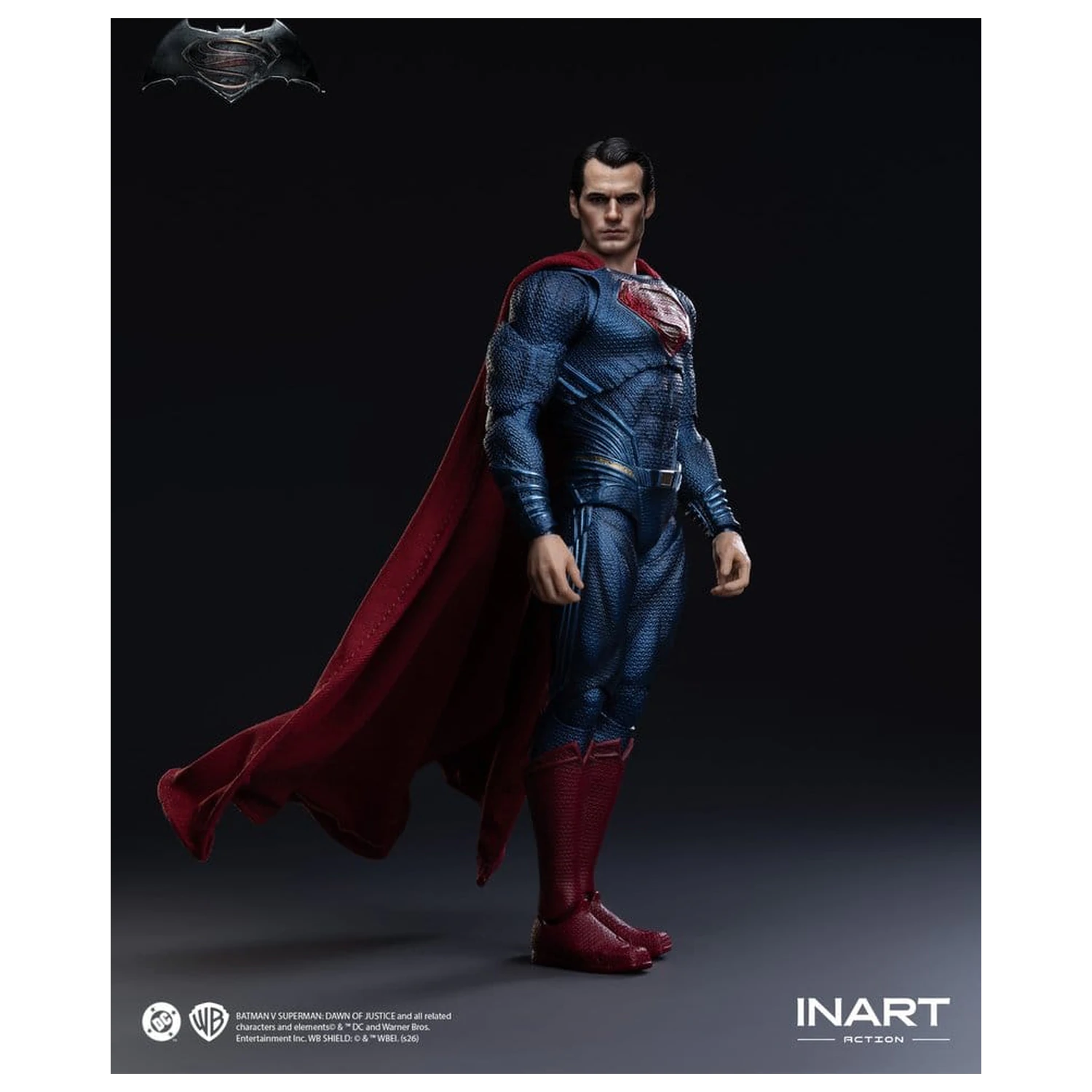 Batman vs Superman: Dawn of Justice Action Figure 1/12 Superman 17 cm product photo